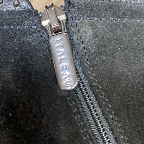 Italeau Suede Booties size 39.5 - Picture 5 of 8